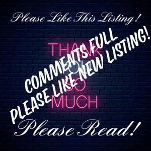 ❗️FULL LIKE NEW LISTING❗️